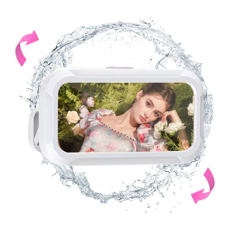 360° Rotating Shower Phone Holder – Wall-Mounted, Fits 4"–7" Phones, Waterproof & Secure Stand Stick Phone Holder Magnetic Phone Holder Phone Sticky Grip