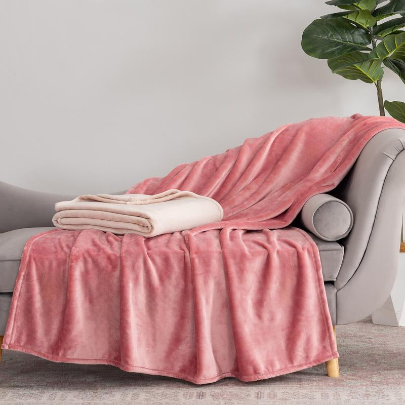 Berkshire S/2 60X70 Velvetsoft Plush Throws with Gift Boxes