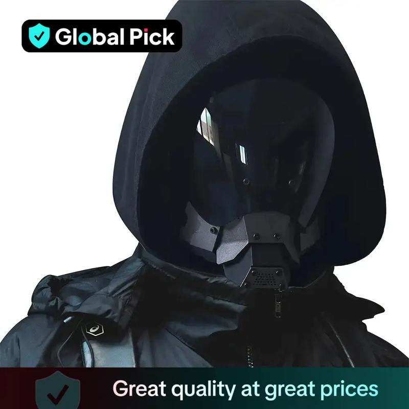 Full Face Mask, Double Sided Breathable Tactical Mask, Party Cosplay Mask, Festival & Party Supplies