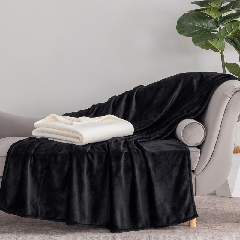 Berkshire S/2 60X70 Velvetsoft Plush Throws with Gift Boxes