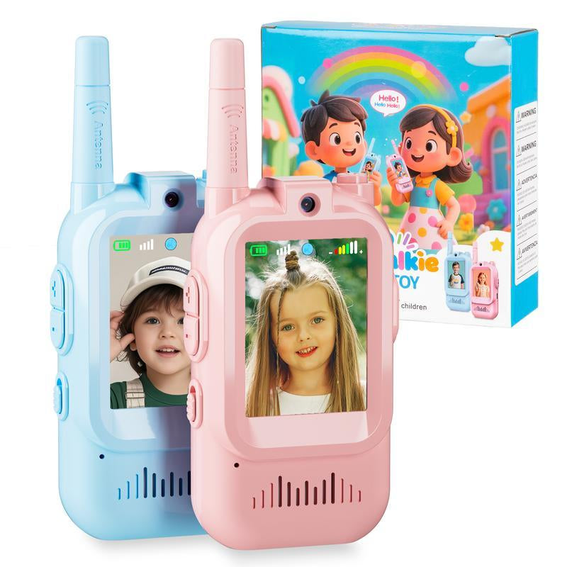 Children'S Walkie Talkies Kids Toys Games with Colorful Design and Easy-To-Use Features for Fun Communication Kids Long Range Walkie Talkies