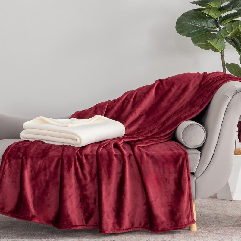 Berkshire S/2 60X70 Velvetsoft Plush Throws with Gift Boxes
