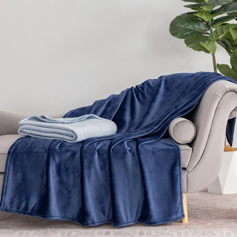 Berkshire S/2 60X70 Velvetsoft Plush Throws with Gift Boxes