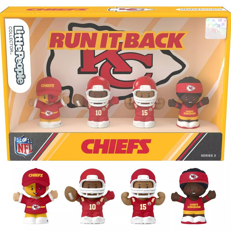 Little People Collector Series 2 NFL Team Figurine 4 Pack