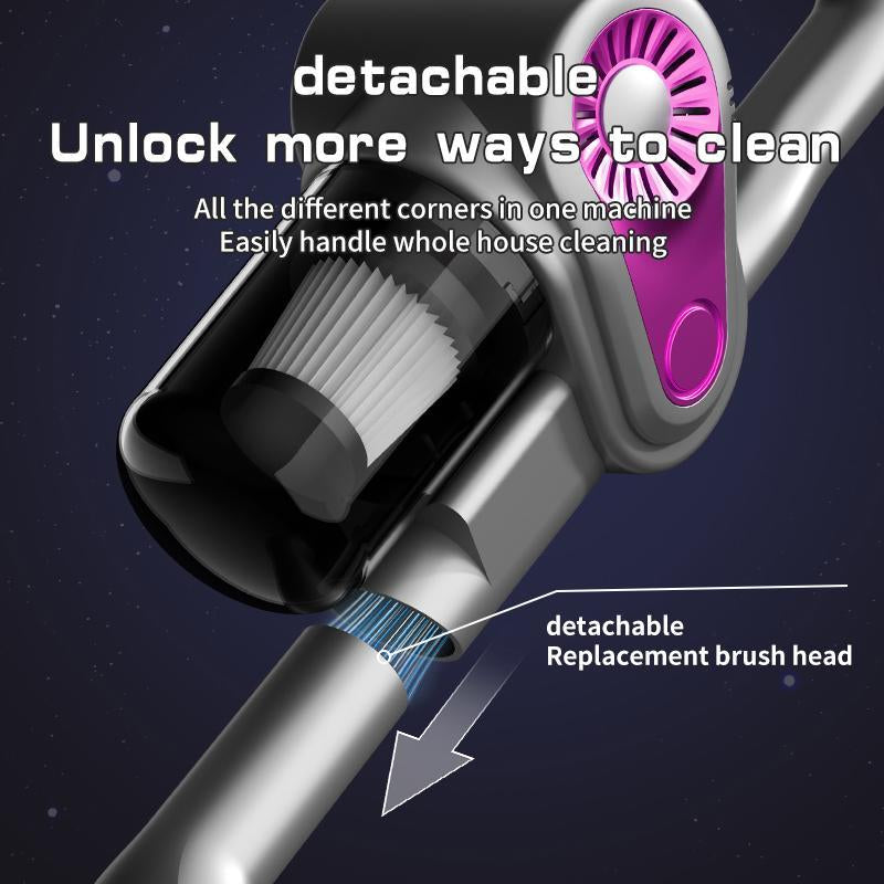 🧹 the Ultimate #Cleantok Dorm Hack! ✨ Lightweight Cordless Stick Vacuum | Powerful Handheld for Carpet, Pet Hair & Hard Floors