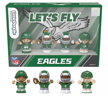 Little People Collector Series 2 NFL Team Figurine 4 Pack