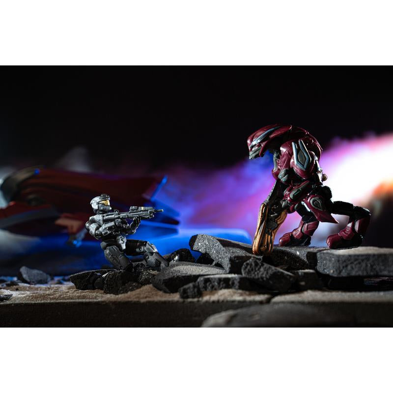 Halo Noble Six and Elite Zealot 2-Pack - Collectible Figures with Unique Design and Features