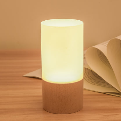 Smart Solid Wood Led Night Light Creation