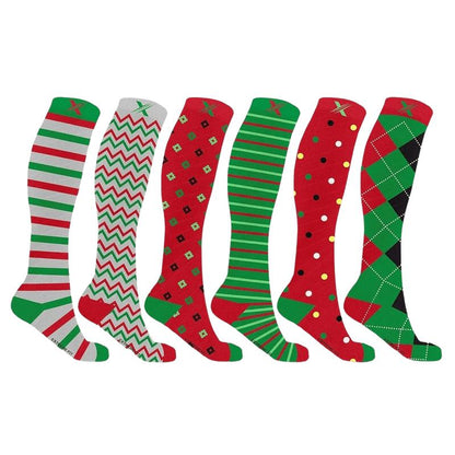 Happy Holidays Socks (6-Pairs)