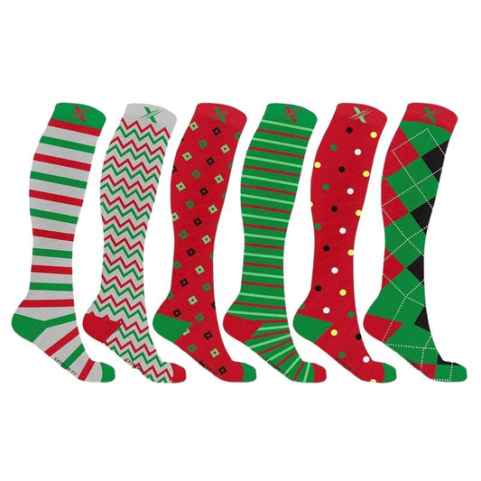 Happy Holidays Socks (6-Pairs)