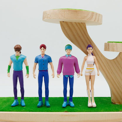 12-Piece Figurine Set (Bagged) – Anime Model Toy Decorations, Perfect for Home Collections and Office Desk Display. These Unique Small Model Toys (5.3–11.5 Cm) Are Artistic Collectibles and Make an Excellent Gift for Christmas and New Year.