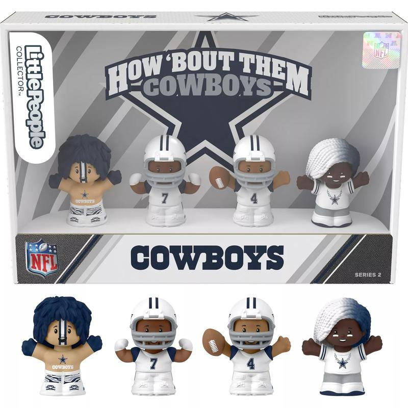 Little People Collector Series 2 NFL Team Figurine 4 Pack