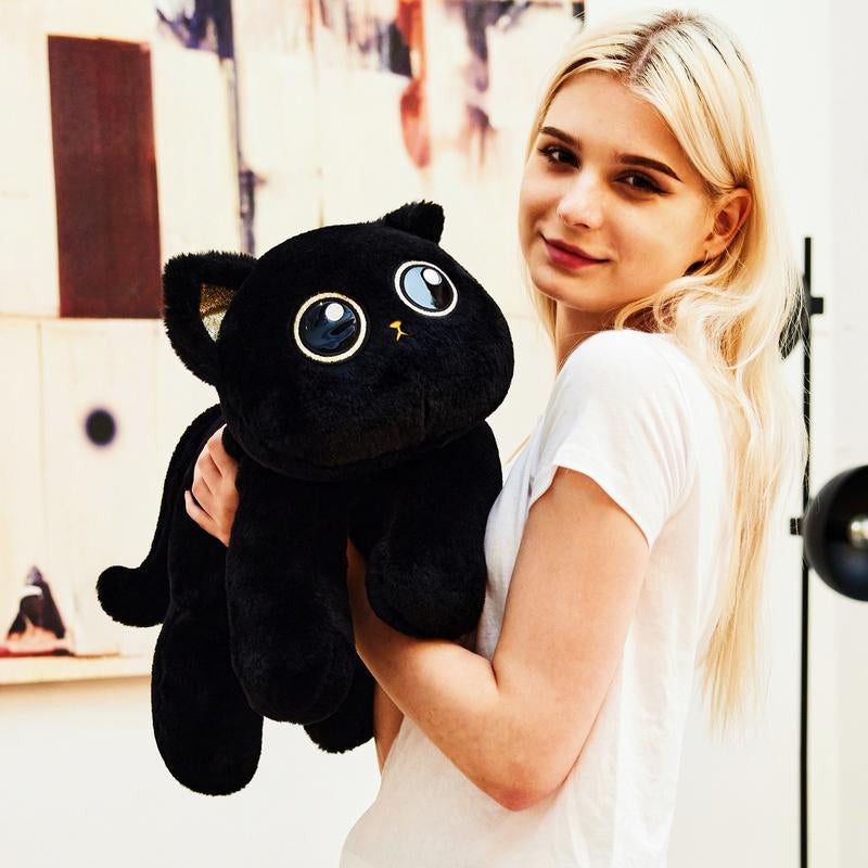 Uoozii 20-24" | 4-5 Pounds Highland Cow Capybara Cat Dog Dinosaur Sloth Elephant Axolotl Bear Weighted Stuffed Animals with Unscented Microwavable Heating Pad, Coolable Heatable Weighted Plush Warm Gift for Stress & Period Pain Relief