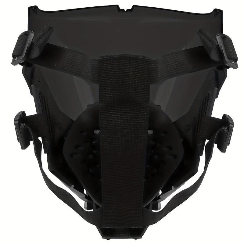 Full Face Mask, Double Sided Breathable Tactical Mask, Party Cosplay Mask, Festival & Party Supplies