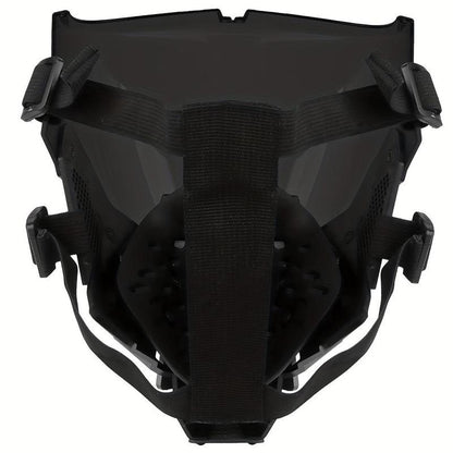 Full Face Mask, Double Sided Breathable Tactical Mask, Party Cosplay Mask, Festival & Party Supplies