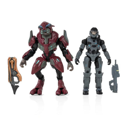 Halo Noble Six and Elite Zealot 2-Pack - Collectible Figures with Unique Design and Features