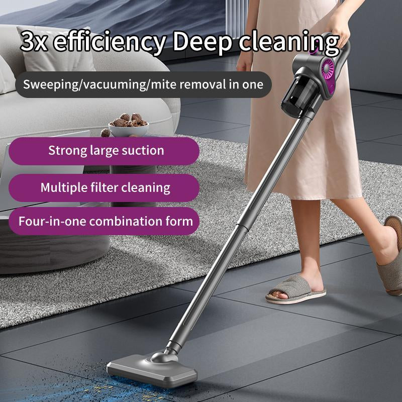 🧹 the Ultimate #Cleantok Dorm Hack! ✨ Lightweight Cordless Stick Vacuum | Powerful Handheld for Carpet, Pet Hair & Hard Floors