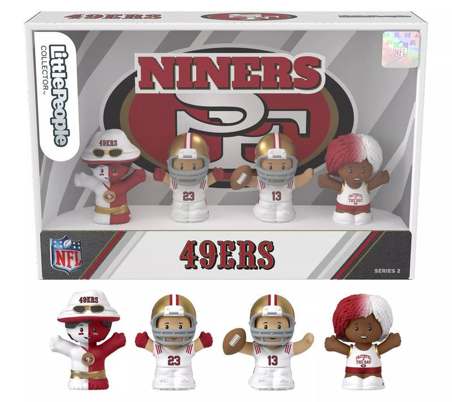 Little People Collector Series 2 NFL Team Figurine 4 Pack