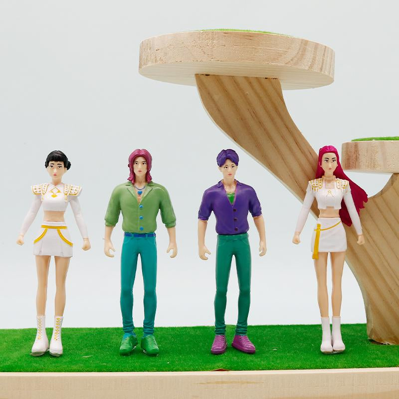 12-Piece Figurine Set (Bagged) – Anime Model Toy Decorations, Perfect for Home Collections and Office Desk Display. These Unique Small Model Toys (5.3–11.5 Cm) Are Artistic Collectibles and Make an Excellent Gift for Christmas and New Year.